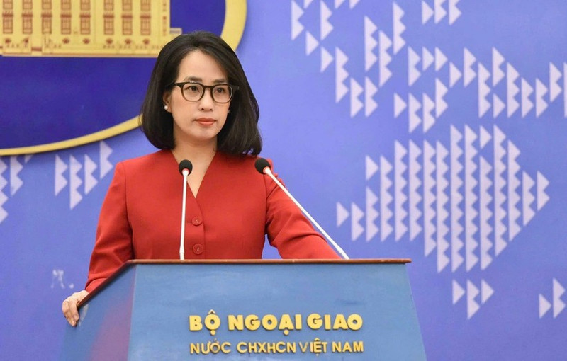 La porte-parole du ministère vietnamien des Affaires étrangères, Pham Thu Hang. Photo : ministère des AE.