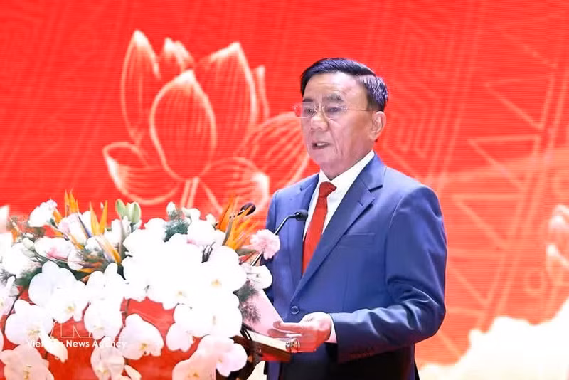 Le permanent du Secrétariat du Parti communiste du Vietnam Tran Cam Tu à la Conférence nationale des Conseils populaires, tenue le 28 mai à Hanoï pour définir les orientations du mandat 2026-2031. Photo : VNA.