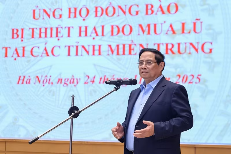 Le Premier ministre Pham Minh Chinh. Photo : VNA.