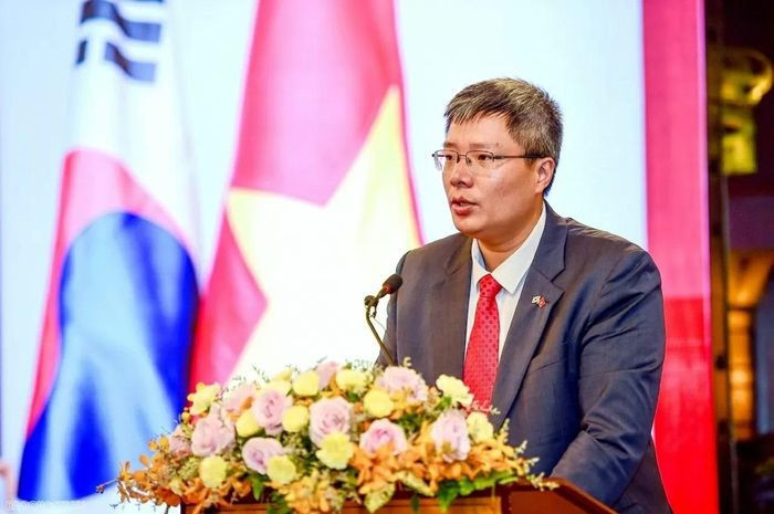 Dr. Tran Hai Linh, Membre du Comité Central du Front de la Patrie Vietnamienne, Président de l’Association des entrepreneurs et investisseurs Vietnam-République de Corée (VKBIA), Président fondateur de l’Association des experts et intellectuels Vietnam-République de Corée (VKEIA). (Photo : Nguyen Hong)