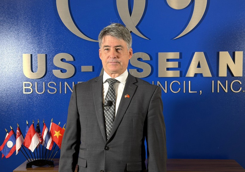 Brian McFeeters, président-directeur général du Conseil d’affaires États-Unis – ASEAN (USABC). Photo : VNA.
