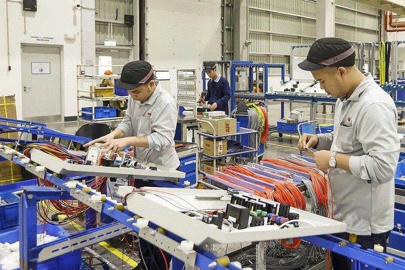 L’indice de confiance des entreprises (BCI) du quatrième trimestre 2025 a atteint 80 points, son niveau le plus élevé depuis sept ans. Photo: thoibaotaichinh.vn