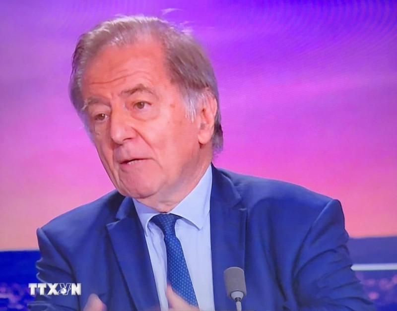 L’ancien ambambassadeur de France au Vietnam, Claude Blanchemaison. Photo : VNA.