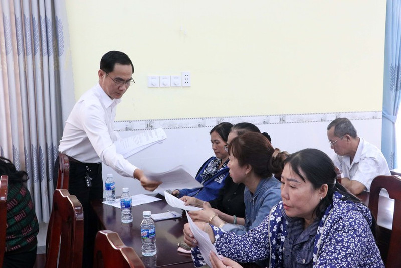 Consultation des pêcheurs sur deux projets de résolution majeurs à l’horizon 2030. Photo : VNA.