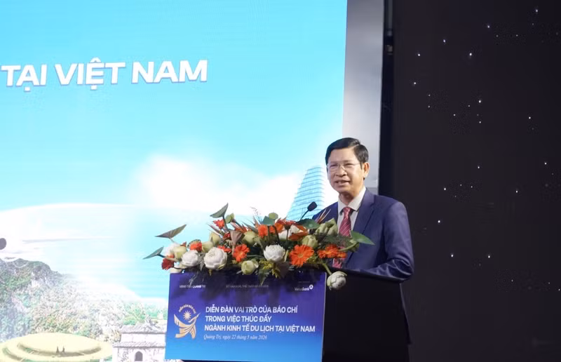 Hô An Phong, le vice-ministre de la Culture, des Sports et du Tourisme. Photo: Thanh Hiêu/VOV Centre