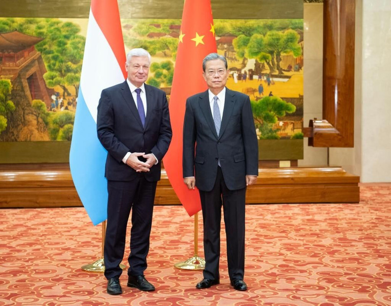 Rencontre sino-luxembourgeoise au niveau parlementaire