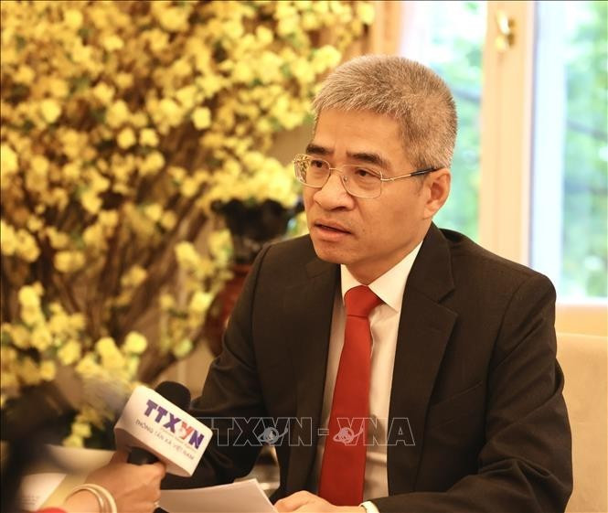 L’ambassadeur du Vietnam en Allemagne, Nguyên Dac Thành. Photo : VNA.
