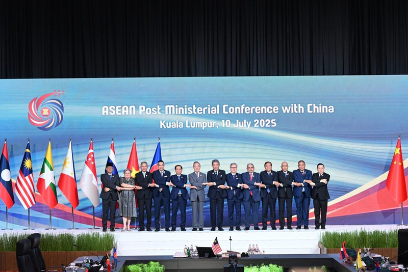 La conférence ministérielle ASEAN-Chine. Photo : VNA.