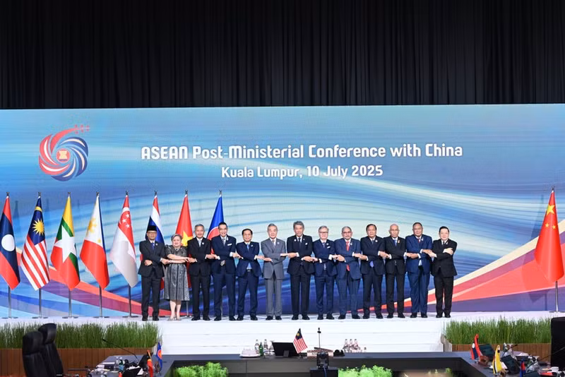 La conférence ministérielle ASEAN-Chine. Photo : VNA.