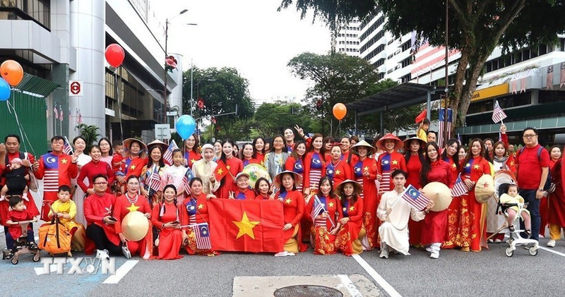 Un grand nombre de Vietnamiens résidant en Malaisie ont assisté à l'événement à Kuala Lumpur. Photo : Vien Luyen/VNA