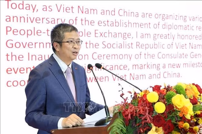 L'ambassadeur du Vietnam en Chine, Pham Thanh Binh. Photo : VNA.