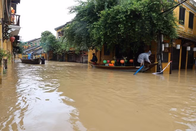 Inondation. Photo : VNA