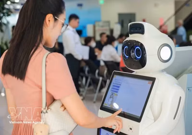 L’objectif général du programme est de développer une industrie vietnamienne des technologies numériques moderne et hautement compétitive. Photo : VNA.