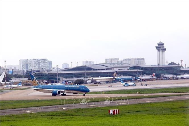 L’aéroport international de Tan Son Nhat. Photo : VNA.