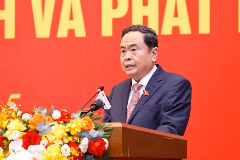 Le président de l'Assemblée nationale vietnamienne Tran Thanh Man. Photo : VNA.