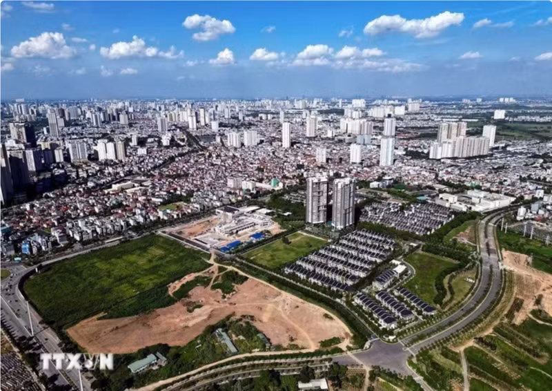 Des projets immobiliers sont en cours de réalisation dans tout le pays.Photo : VNA/CVN.