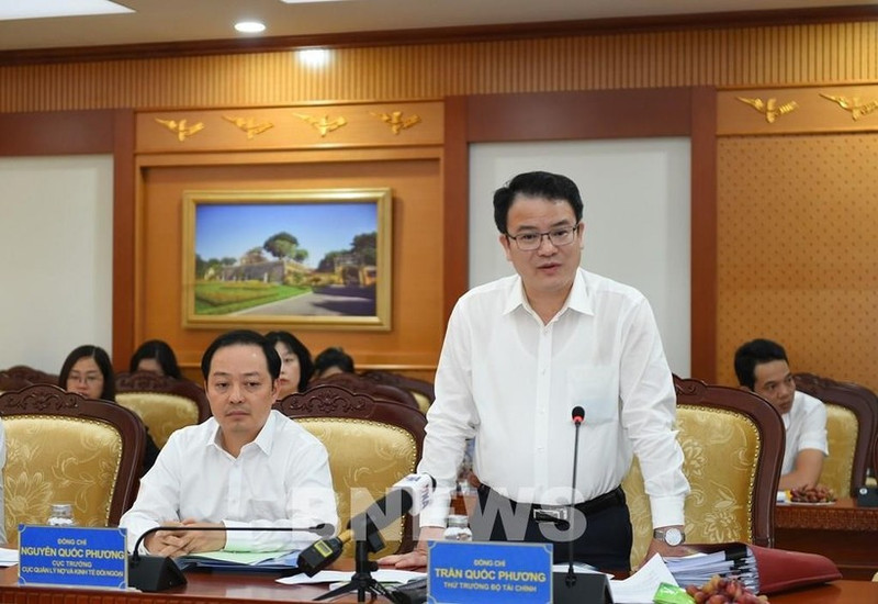 Le vice-ministre des Finances, Trân Quôc Phuong. Photo : VNA.
