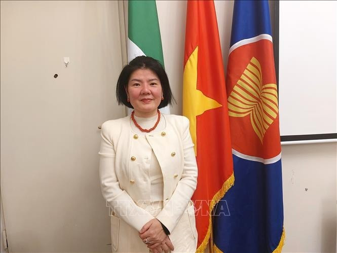 La conseillère commerciale du Vietnam en Italie, Duong Phuong Thao. Photo / VNA.