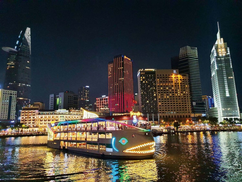 Croisière sur la rivière Saigon. Photo : CTV/CVN.