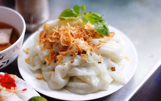 Le bánh cuốn de Thanh Tri. Photo : daidoanket.vn