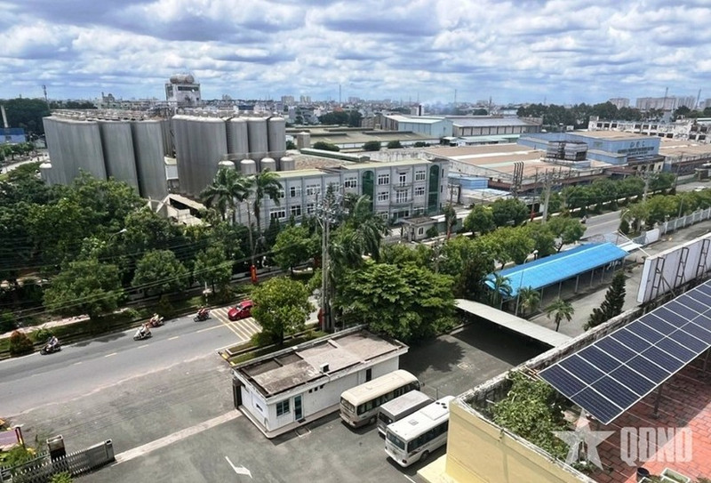 La zone industrielle de Tan Binh à Ho Chi Minh-Ville. Photo : VNA.