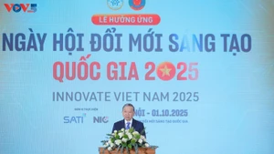 Le secrétaire général du Parti communiste du Vietnam, Tô Lâm, prend la parole. Photo : VOV