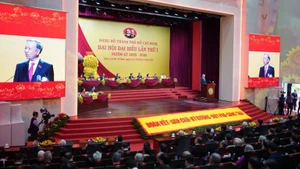 Panorama du Congrès du Comité du Parti de Ho Chi Minh-Ville pour le mandat 2025–2030. Photo : NDEL.