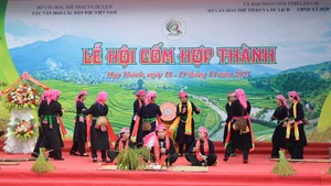 La Fête du parfum du jeune riz 2025 de Hop Thanh. Photo : NDEL