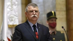 Le président de l’Assemblée nationale de Hongrie, Kover László. Photo : VOV.