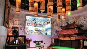 Des images de la Maison des expositions du Vietnam à l’EXPO 2025 d’Osaka, au Japon. Photo : hanoimoi.vn