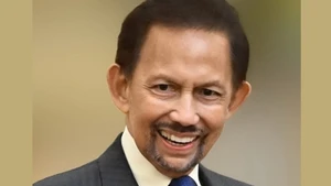 Le sultan de Brunei, Haji Hassanal Bolkiah. Photo : VNA.