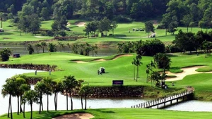 Le Phoenix Golf Resort de Luong Son, à Phu Tho, accueillera pour la première fois au Vietnam le KPGA Winter Tour. Photo : golfcity.com.vn