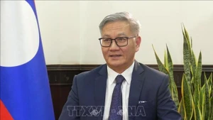 Le ministre lao des Affaires étrangères Thongsavanh Phomvihane. Photo : VNA.