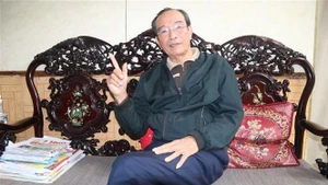 Vu Hong Thai, ancien secrétaire adjoint permanent du Comité municipal du Parti de Thai Binh (actuelle Hung Yen). Photo : VNA.