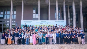 La 12e édition de l’École d’été scientifique du Vietnam a accueilli 150 étudiants venus des quatre coins du pays. Photo : NDEL.