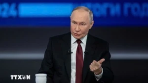 Le président russe Vladimir Poutine. Photo : VNA.