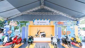 Produits actuels de scooters électriques VinFast. Photo: VNA
