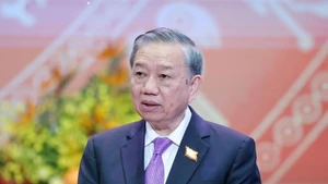 Le secrétaire général du Parti communiste du Vietnam, To Lam. Photo : VNA.