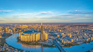 Un coin de Hô Chi Minh-Ville. Photo : VNA.