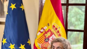 L’ambassadrice d’Espagne au Vietnam, Carmen Cano De Lasala. Photo: VNA