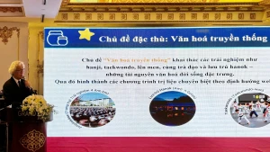 Séminaire sur le renforcement de la coopération et du tourisme entre la province de Jeonbuk et le Vietnam. Photo : VOV.