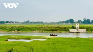 Dans la commune de Da Phuc, les rivières Cau et Ca Lo traversent la région, créant des plaines alluviales le long de leurs rives, ce qui donne un paysage naturel propice au développement du tourisme. Photo : VOV