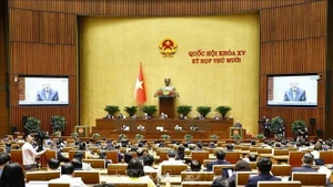 Lors de la séance. Photo : VNA.