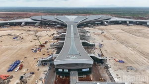 Le terminal passagers est considéré comme le « cœur » de l'aéroport de Long Thanh. Photo : NDEL.