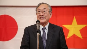 Le professeur et docteur Furuta Motoo, recteur de l’Université Vietnam-Japon - premier recteur étranger de l’Université nationale du Vietnam à Hanoï. Photo : NDEL