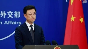 Le porte-parole du ministère chinois des Affaires étrangères, Guo Jiakun. Photo : IRNA/VNA.