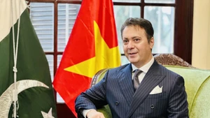 L’ambassadeur du Pakistan au Vietnam, Kohdayar Marri. Photo: VNA