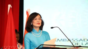 L'ambassadrice du Vietnam au Maroc, Le Kim Quy. Photo : VNA.