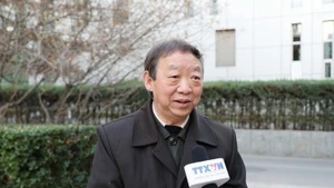 Le professeur Zhu Chenming, directeur honoraire de l’Institut de recherche sur l’Asie du Sud et du Sud-Est relevant de l’Académie des sciences sociales du Yunnan (Chine). Photo : VNA.