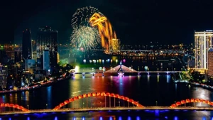 Le Festival international de feux d’artifice de Da Nang (DIFF) 2026 se tiendra du 30 mai au 11 juillet sous le thème "Da Nang – United Horizons". Photo : NDEL